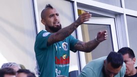 De Brasil a San Joaquín: Arturo Vidal presenció empate de Rodelindo Román