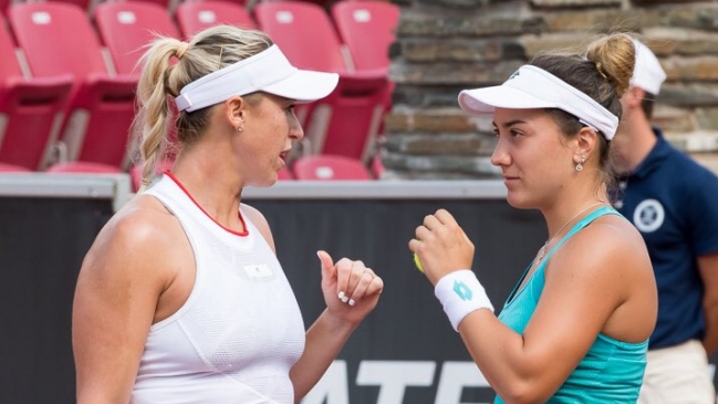 Alexa Guarachi cayó en la final de dobles del WTA de Bastad junto a Danka Kovinic