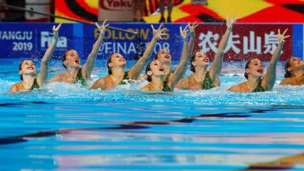 Las bellas postales que dejó una nueva jornada del Mundial de Natación en Corea del Sur