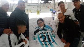 Marcelo Díaz tuvo bello gesto con niño que perdió a su familia en un accidente de tránsito