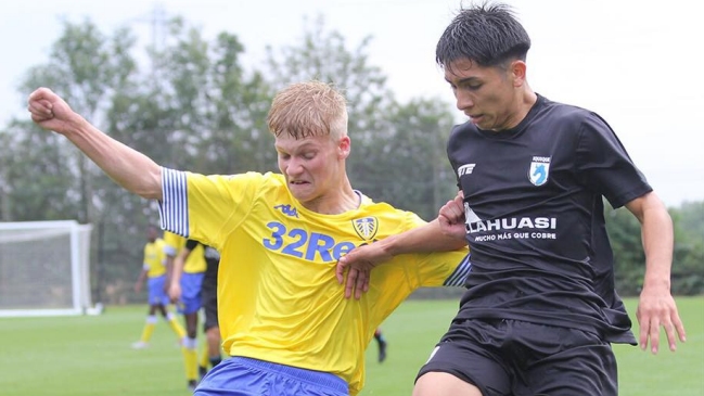 Equipo juvenil de Deportes Iquique enfrentó a la escuadra sub 18 del Leeds de Marcelo Bielsa