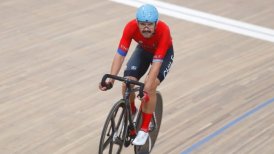 Felipe Peñaloza logró bronce para Chile en el Omnium del ciclismo de pista en Lima 2019