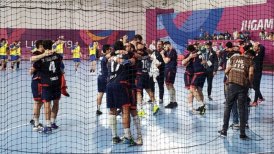 Chile logró un triunfazo sobre Brasil y luchará por la medalla de oro en el balonmano en Lima 2019