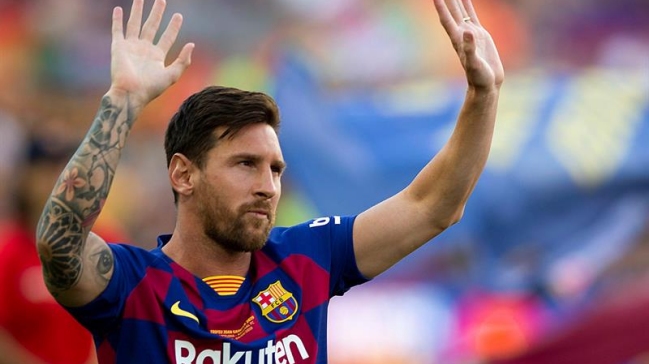 Lionel Messi se lesionó en el primer entrenamiento de la temporada