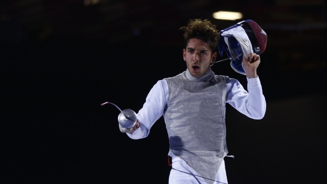 Gustavo Alarcón cerró su sorprendente actuación en Lima 2019 con medalla de plata en esgrima