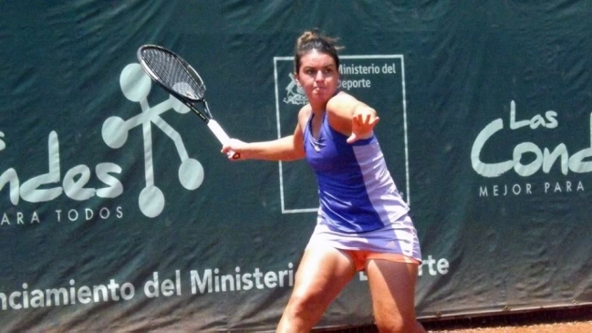 Fernanda Brito se despidió en semifinales del torneo W15 de Santa Cruz de la Sierra