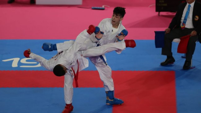 El karateca Joaquín González dominó la categoría -60 kg y dio a Chile su decimotercer oro