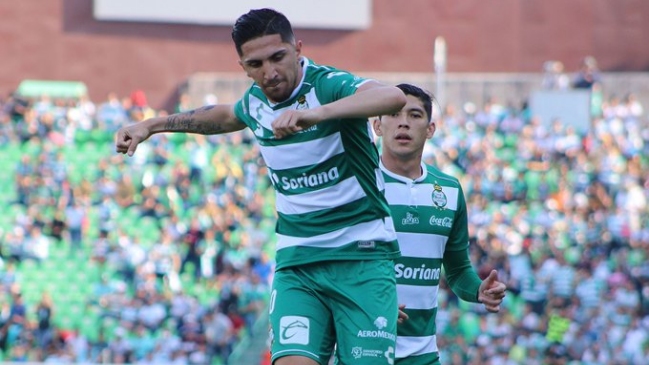 Diego Valdés aportó con un gol en triunfo de Santos Laguna sobre Puebla en México