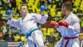 Susana Li y Camilo Velozo aumentaron la cosecha del Team Chile en el karate
