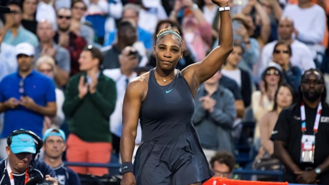 Serena Williams se retiró de Cincinnati por una lesión en su espalda