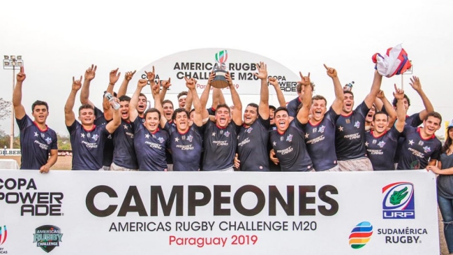 Chile se consagró campeón del Americas Rugby Challenge sub 20 en Paraguay