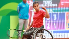Macarena Cabrillana sumó medalla de plata para Chile en el tenis de los Parapanamericanos