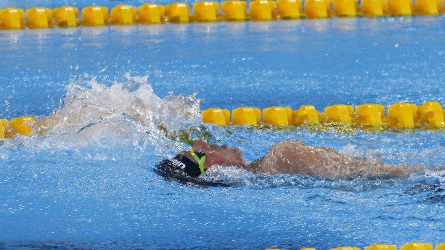 Alberto Abarza cerró su brillante actuación en Lima 2019 con plata en los 100 metros libre