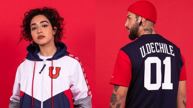 Universidad de Chile presentó su primera colección de ropa urbana para sus hinchas