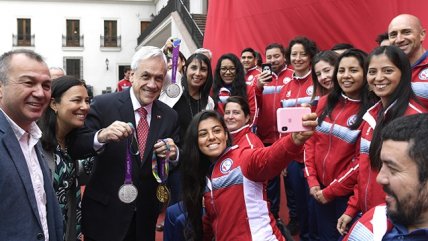 Presidente Piñera a deportistas paralímpicos: Han inspirado a los chilenos