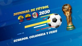 Ecuador propuso a Colombia y Perú organizar el Mundial 2030