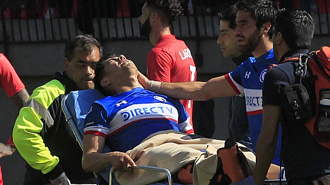 Unión La Calera lamentó fractura de Francisco Silva y le deseó pronta recuperación