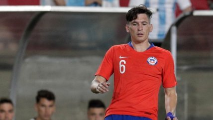 Alfonso Parot convirtió su primer gol en la selección chilena y abrió la cuenta ante Honduras