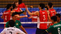 Chile debutó con el pie derecho ante Bolivia en el Sudamericano de vóleibol