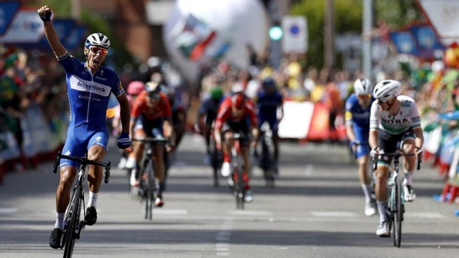 La Vuelta a España: Philippe Gilbert logró un doblete y Roglic sigue de líder