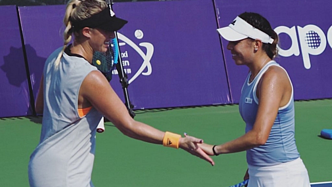 Alexa Guarachi y Giuliana Olmos avanzaron a cuartos en el dobles de Guangzhou
