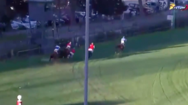 Tres caballos fueron sacrificados tras accidente en "carrera a la chilena" en el Club Hípico
