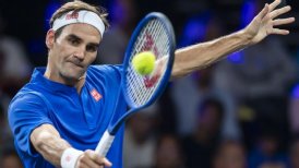 Roger Federer puso suspenso en la Laver Cup tras derribar a John Isner