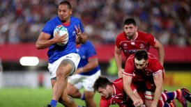 Samoa venció a Rusia en el Grupo A en el Mundial de Rugby