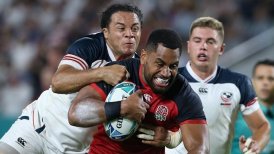 Inglaterra aplastó a Estados Unidos en el Mundial de Rugby
