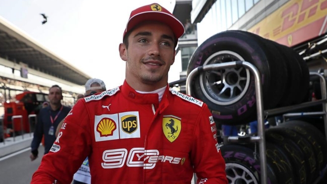 Charles Leclerc firmó su cuarta pole consecutiva y largará primero en el GP de Rusia