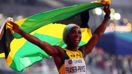 La jamaicana Shelly-Ann Fraser-Pryce ganó el oro en los 100 metros del Mundial de Atletismo