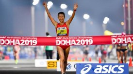 Hong Liu lideró el triplete chino en 20 km marcha en el Mundial de Atletismo