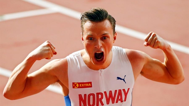 Karsten Warholm prolongó en Doha su reinado en 400 metros vallas