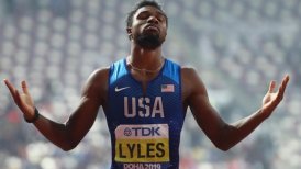 Noah Lyles se coronó nuevo campeón mundial de 200 metros en Doha