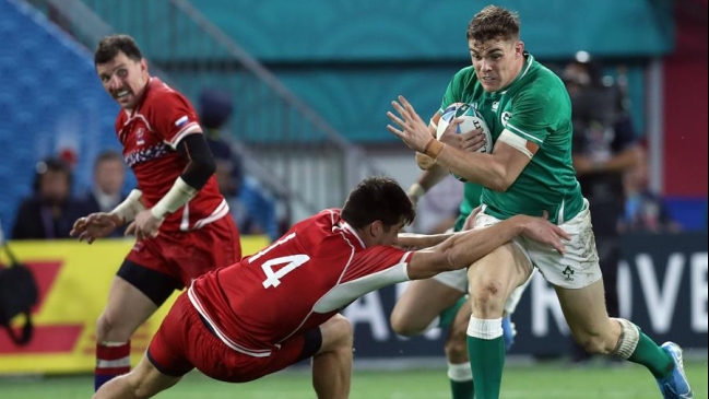 Irlanda apabulló a Rusia y lo dejó fuera del Mundial de Rugby
