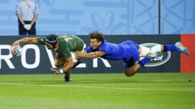Sudáfrica aplastó a Italia y le dejó una difícil tarea en el Mundial de Rugby
