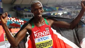 Timothy Cheruiyot se impuso en la final de los 1.500 metros en el Mundial de Atletismo