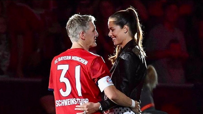 Ana Ivanovic dedicó emotivo mensaje a su esposo Bastian Schweinsteiger por su retiro