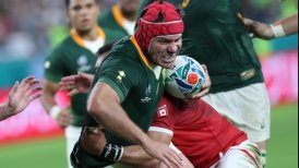 Sudáfrica arrasó fácilmente a Canadá en el Mundial de Rugby