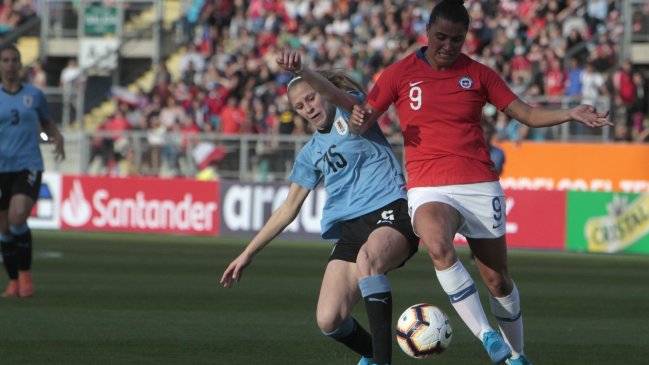 La Roja femenina y Uruguay viven su segundo amistoso en Rancagua