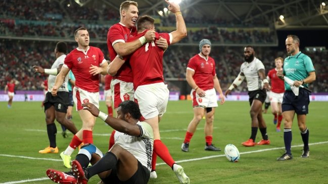 Gales aseguró su clasificación a cuartos de final en el Mundial de Rugby