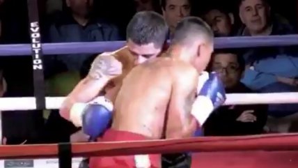 Los golpes finales de la victoria del "Aguja" González ante Jimson García en Punta Arenas