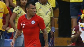 Gary Medel estará cuatro semanas fuera de las canchas tras lesión sufrida ante Colombia