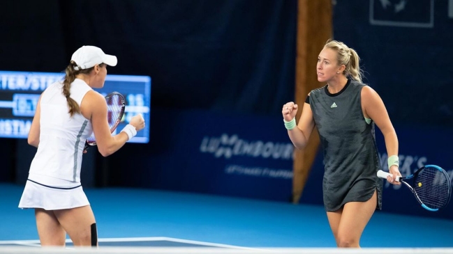 Alexa Guarachi y Kaitlyn Christian entraron a la final de dobles en Luxemburgo