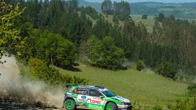 Jorge Martínez ganó la etapa sabatina del Rally Mobil La Unión-Río Bueno