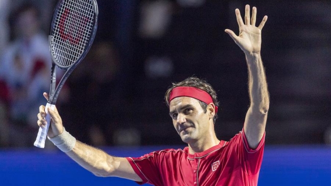 Roger Federer debutó con cómodo triunfo en el ATP de Basilea