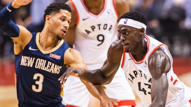 Toronto Raptors inauguró la nueva temporada de la NBA con sufrido triunfo sobre Pelicans
