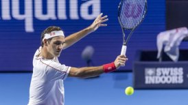 Roger Federer barrió con el moldavo Radu Albot y avanzó a cuartos en Basilea