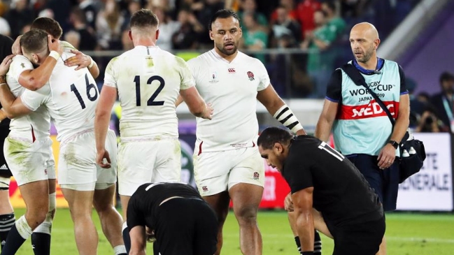 Inglaterra derrotó a Nueva Zelanda y disputará la final del Mundial de Rugby