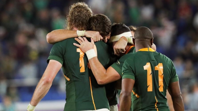 Sudáfrica venció a Gales en emocionante duelo y clasificó a la final del Mundial de Rugby